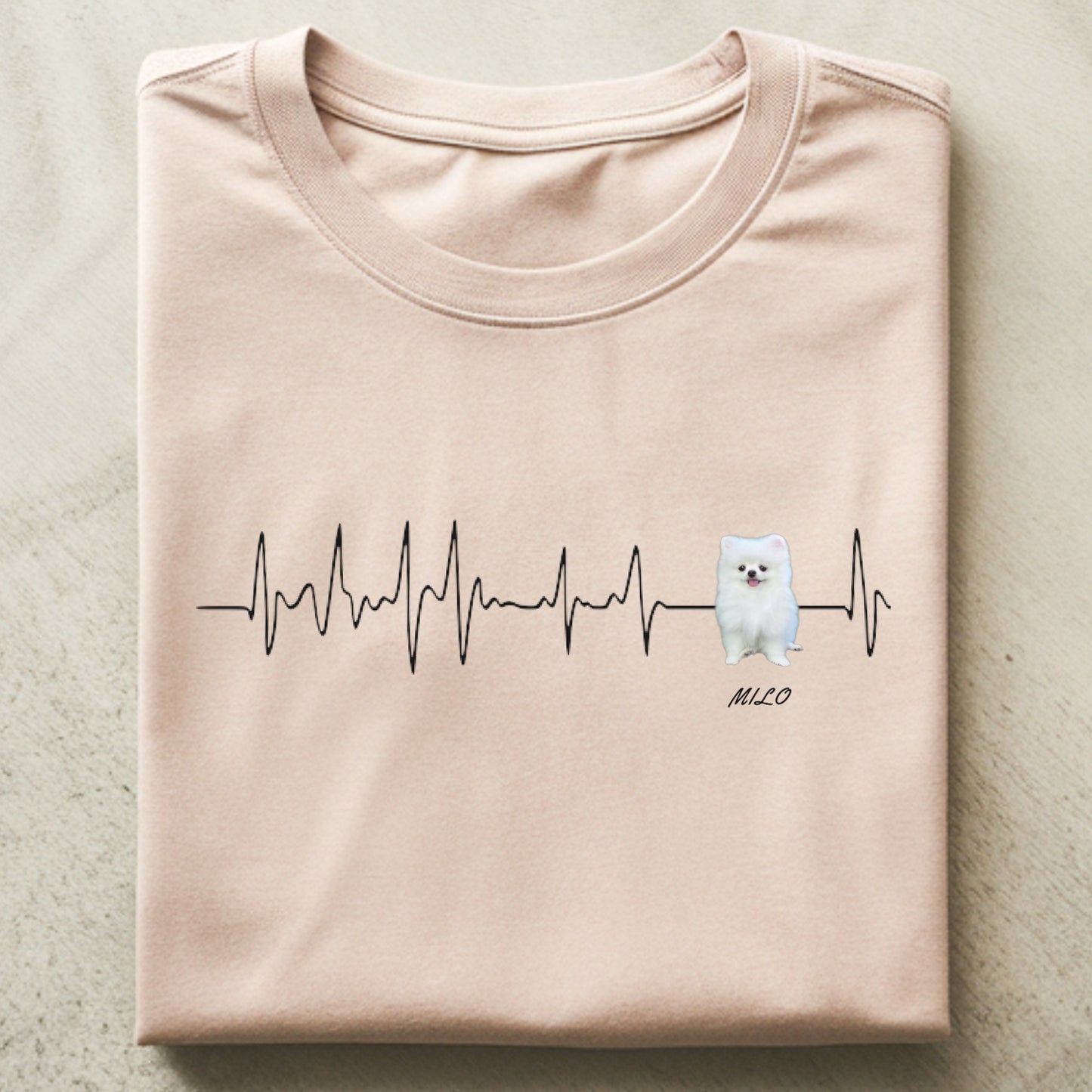 Herzschlag Lieblingshund Shirt