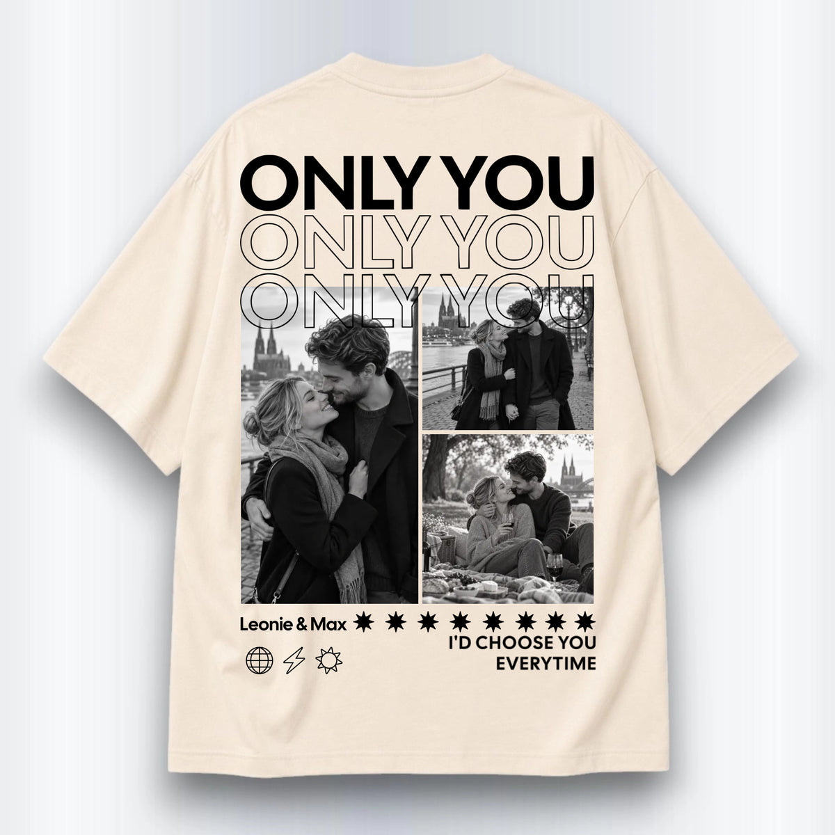 Only You Shirt Personalisiert