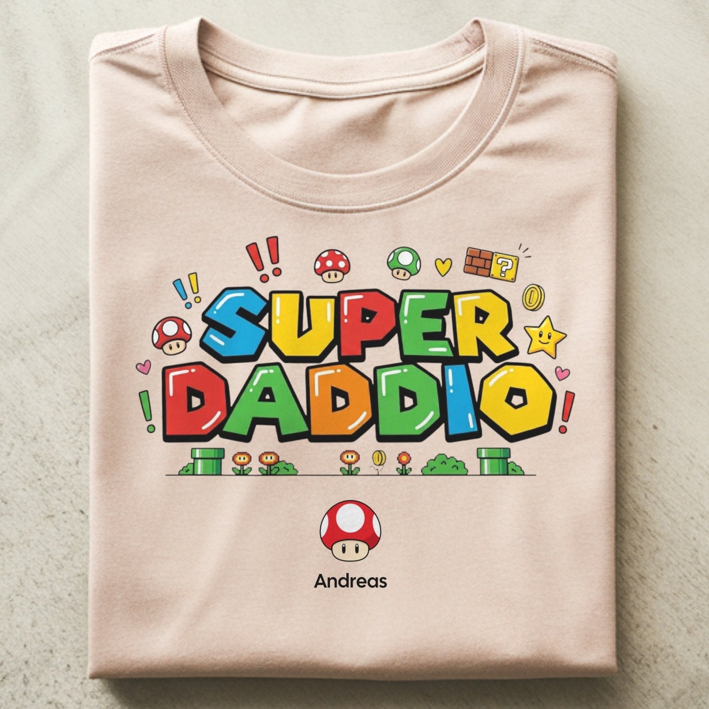 Super Daddio Shirt Personalisiert