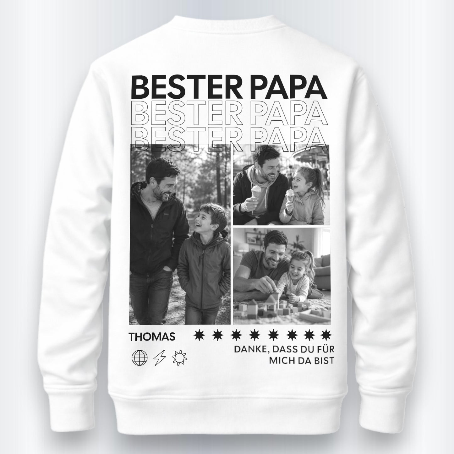 Bester Papa Sweatshirt