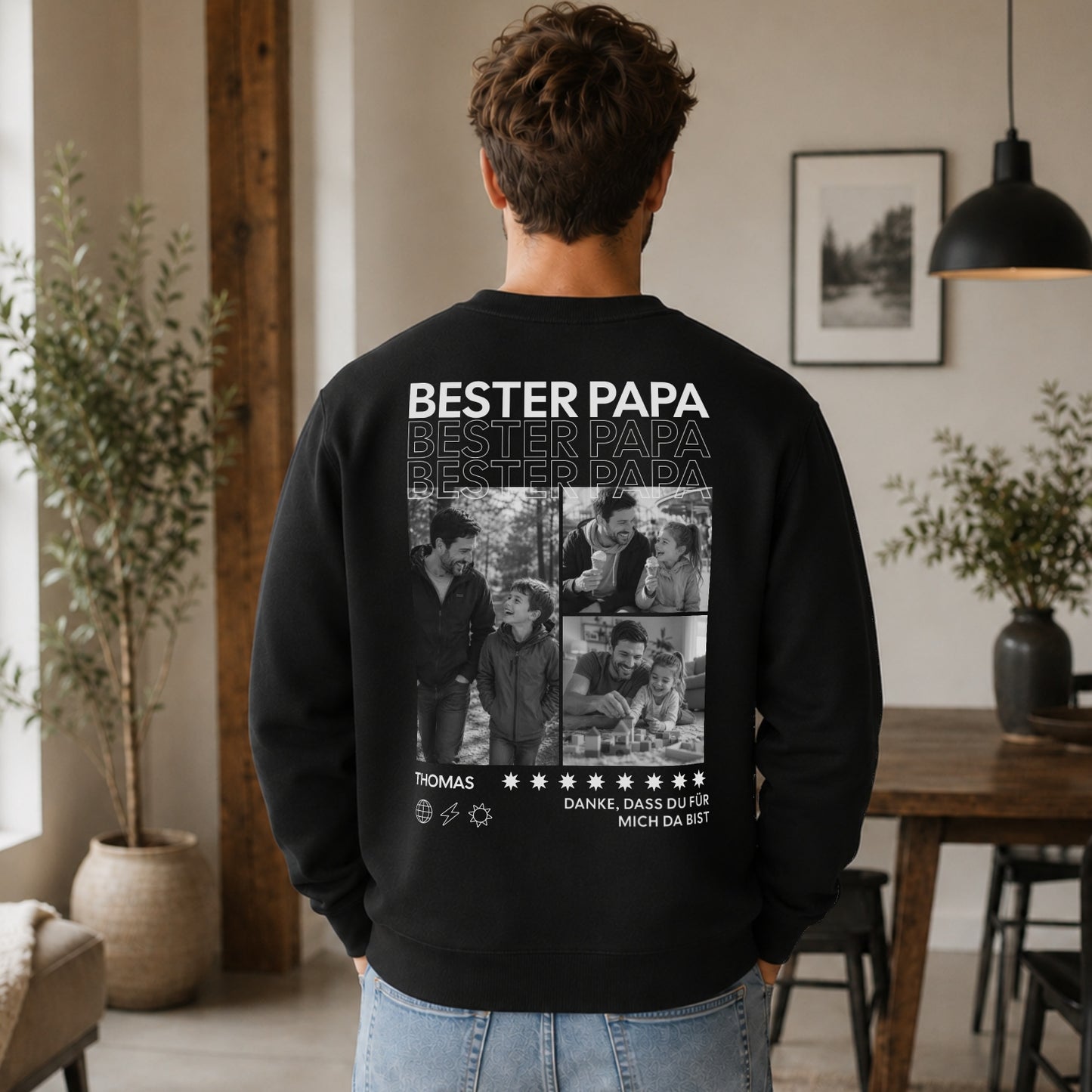 Bester Papa Sweatshirt