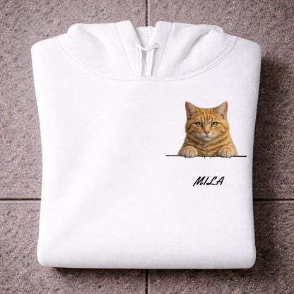Cartoon Katze Hoodie