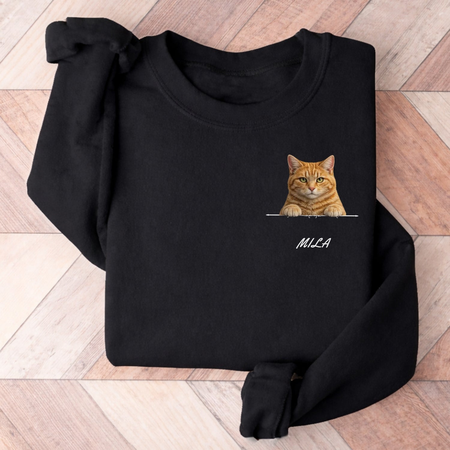 Cartoon Katze Sweatshirt