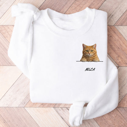 Cartoon Katze Sweatshirt