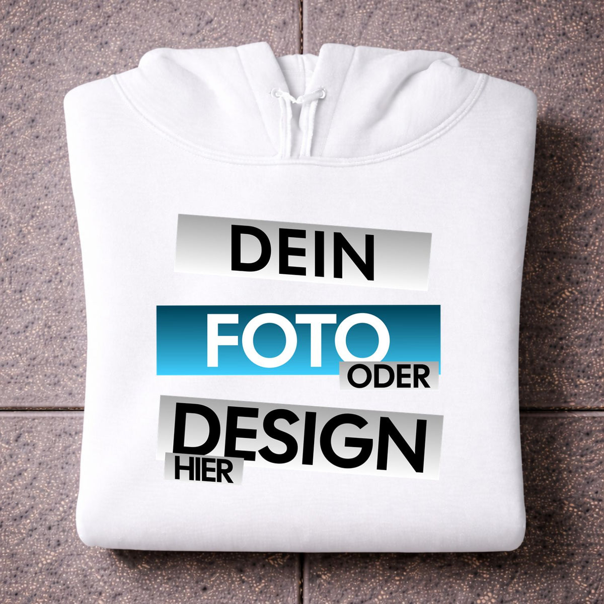 Dein Foto Oder Design Hier Hoodie Personalisiert