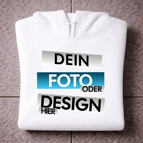 Dein Foto Oder Design Hier Hoodie Personalisiert