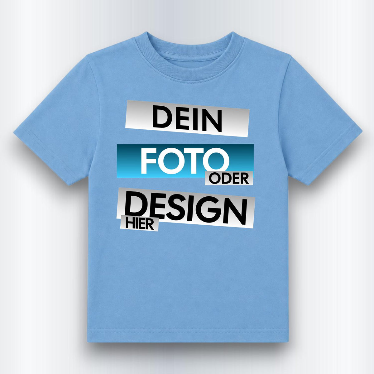 Dein Foto Oder Design Hier Kinder Shirt Personalisiert