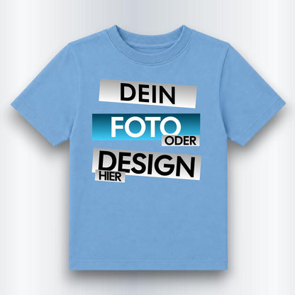 Dein Foto Oder Design Hier Kinder Shirt Personalisiert