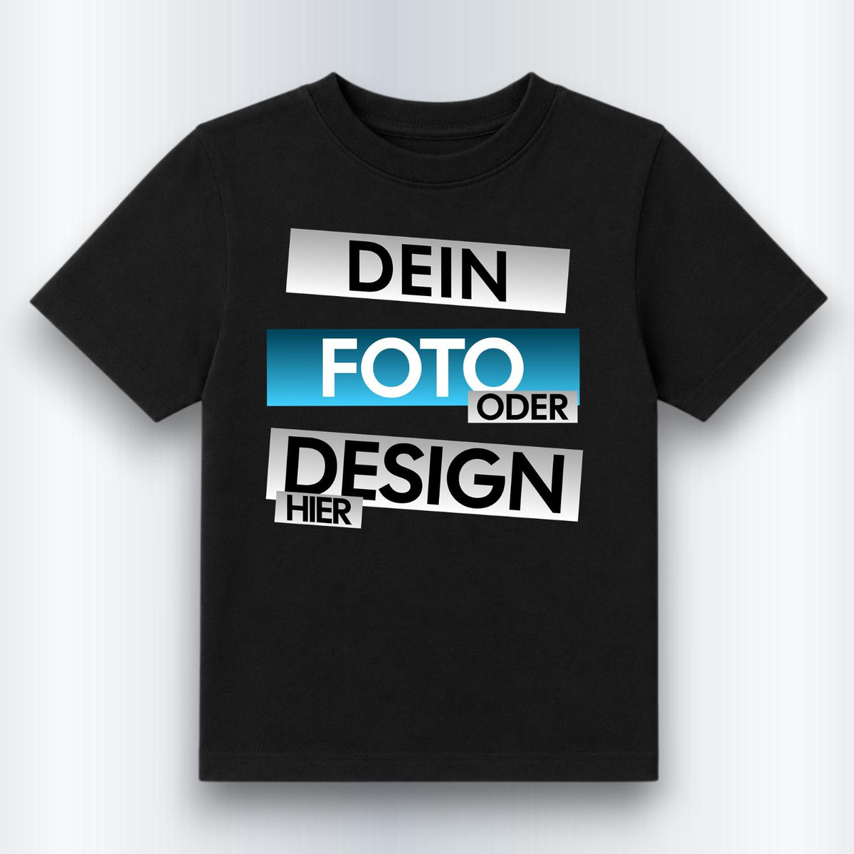 Dein Foto Oder Design Hier Kinder Shirt Personalisiert