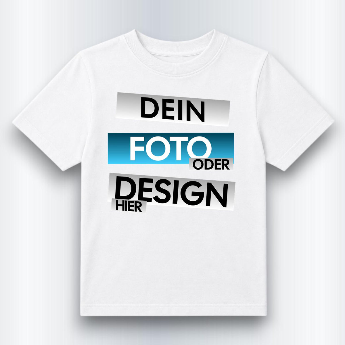 Dein Foto Oder Design Hier Kinder Shirt Personalisiert