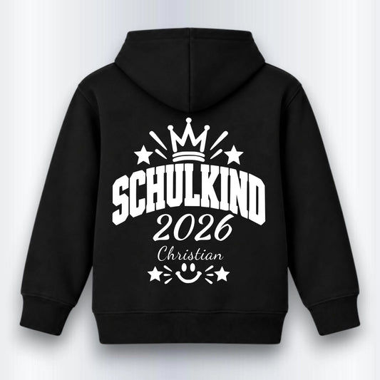 Erster Schultag Hoodie Personalisiert