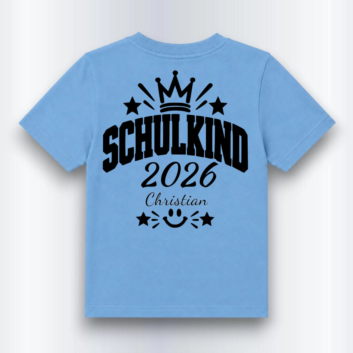 Erster Schultag Shirt Personalisiert