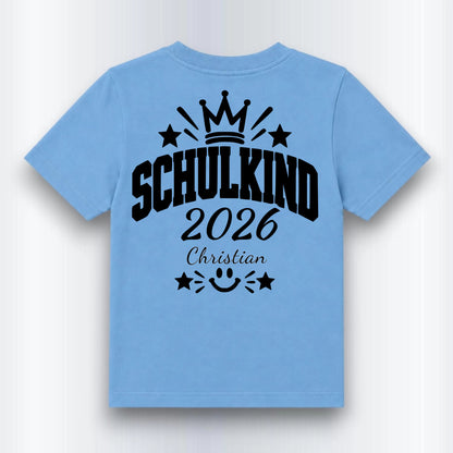 Erster Schultag Shirt Personalisiert