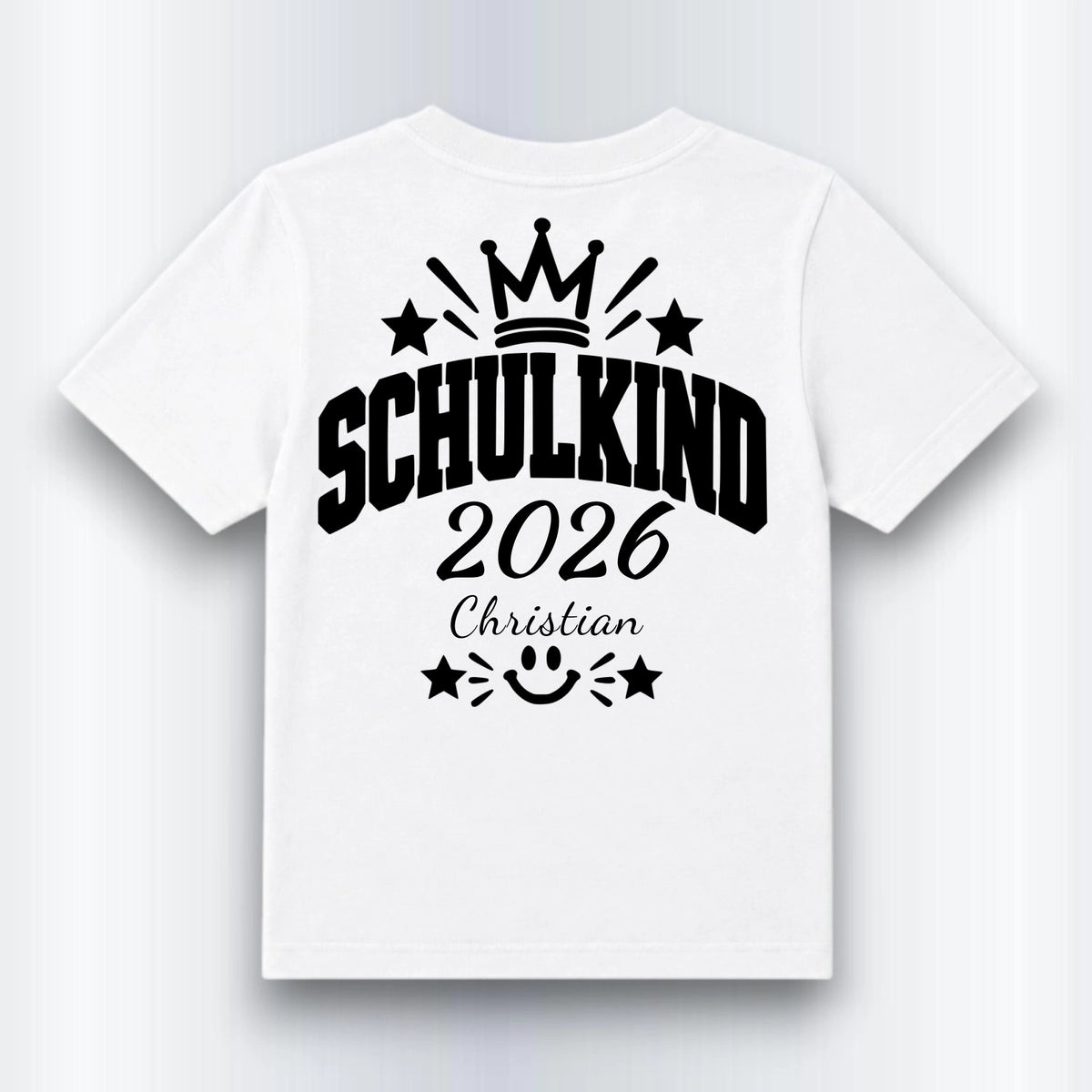 Erster Schultag Shirt Personalisiert