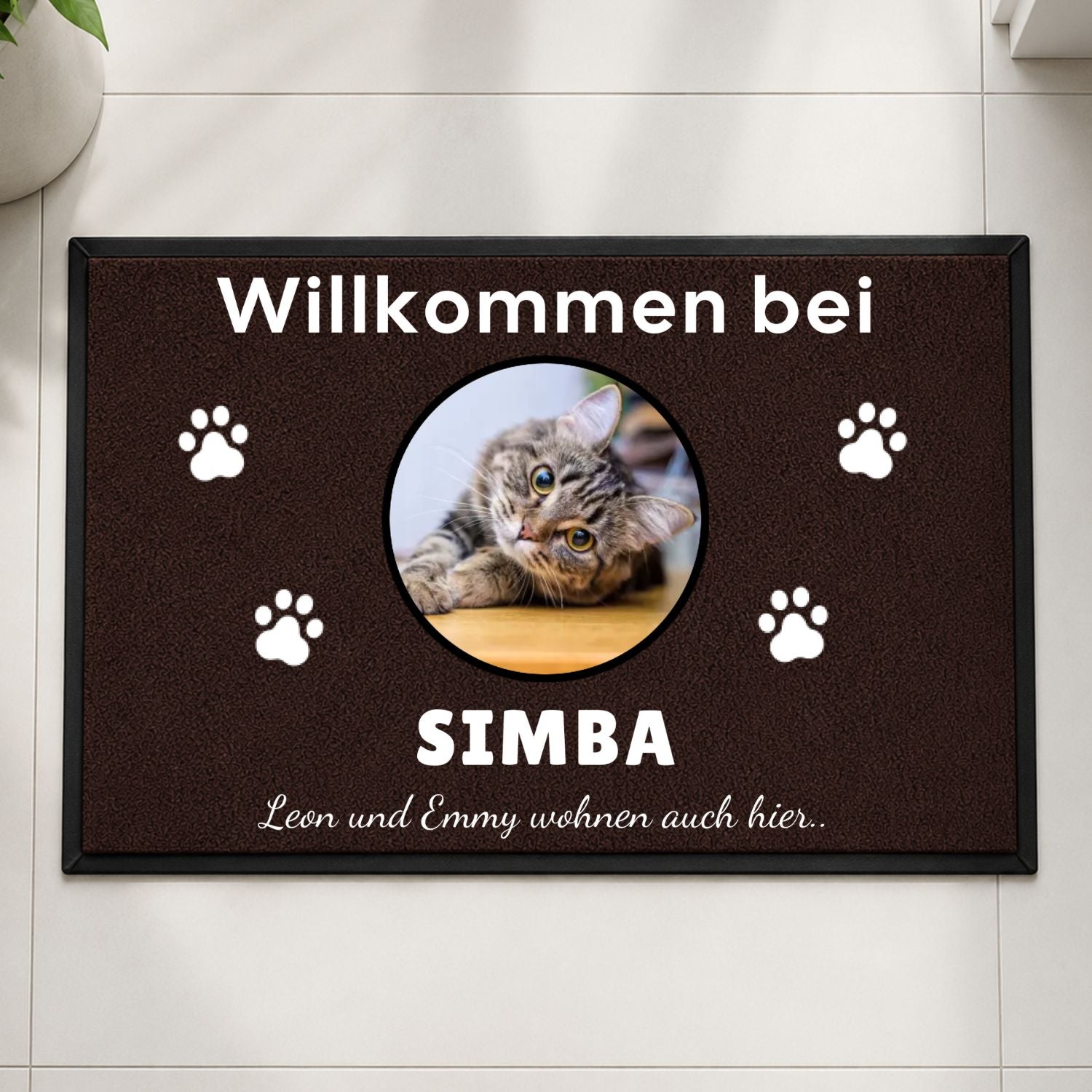 Fußmatte Haustier Personalisiert