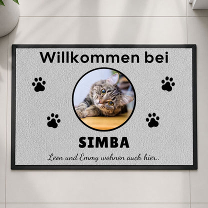 Fußmatte Haustier Personalisiert