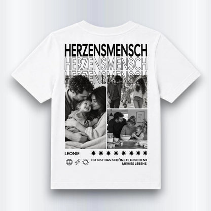 Herzensmensch Kinder Shirt Personalisiert