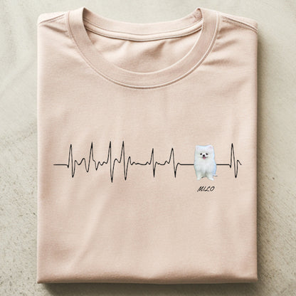 Herzschlag Lieblingshund Shirt