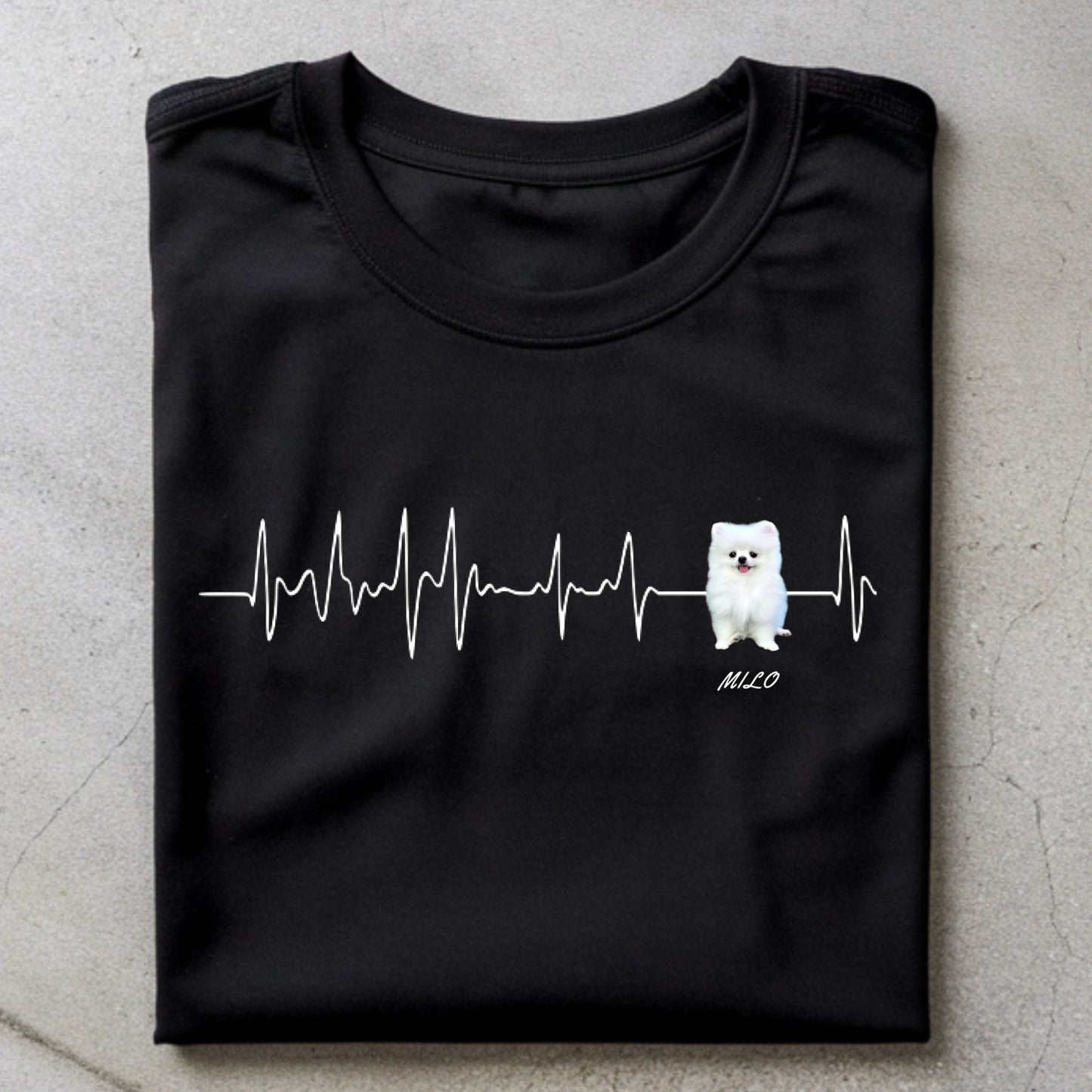 Herzschlag Lieblingshund Shirt