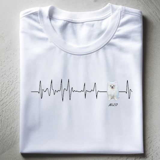 Herzschlag Lieblingshund Shirt