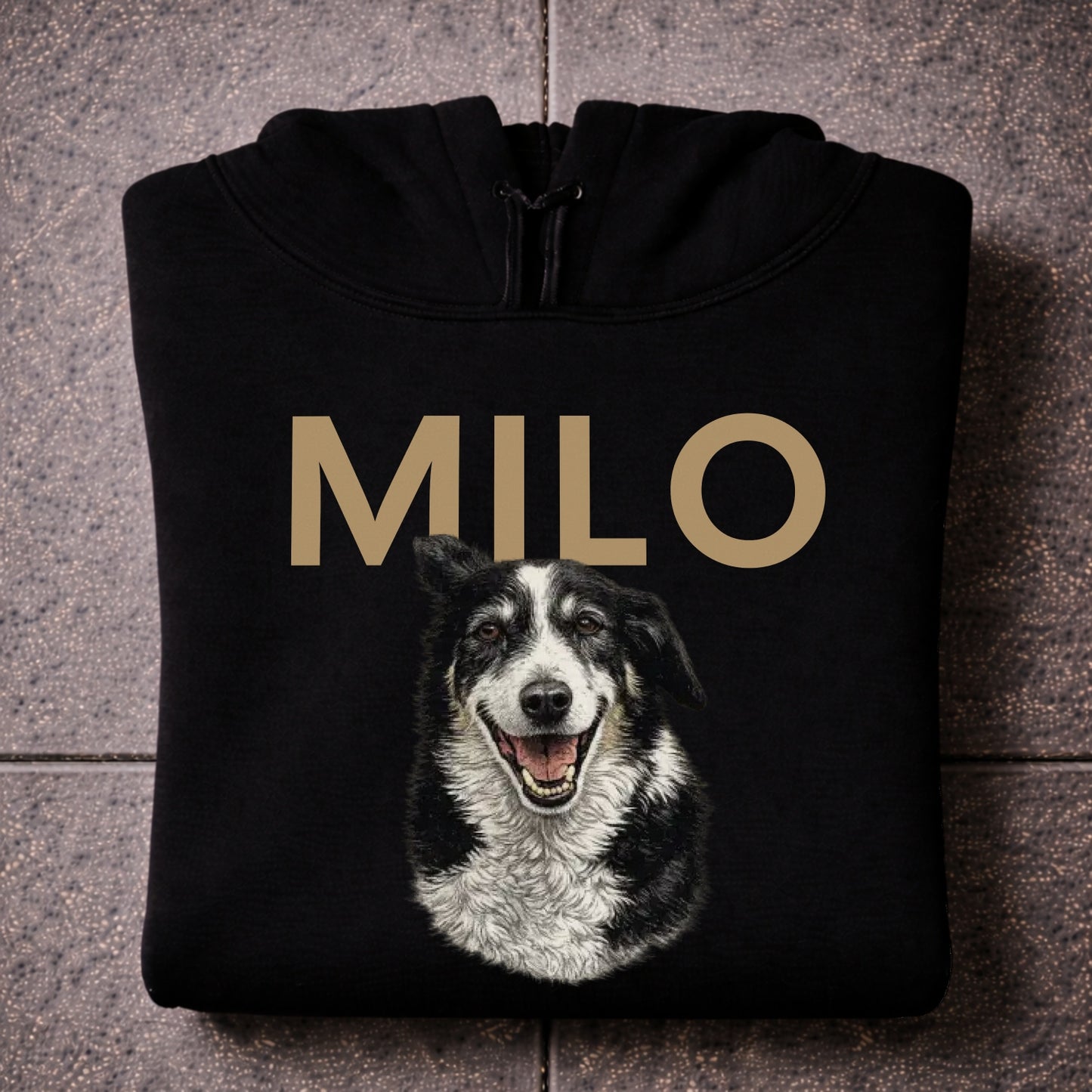 Hundeportrait Hoodie