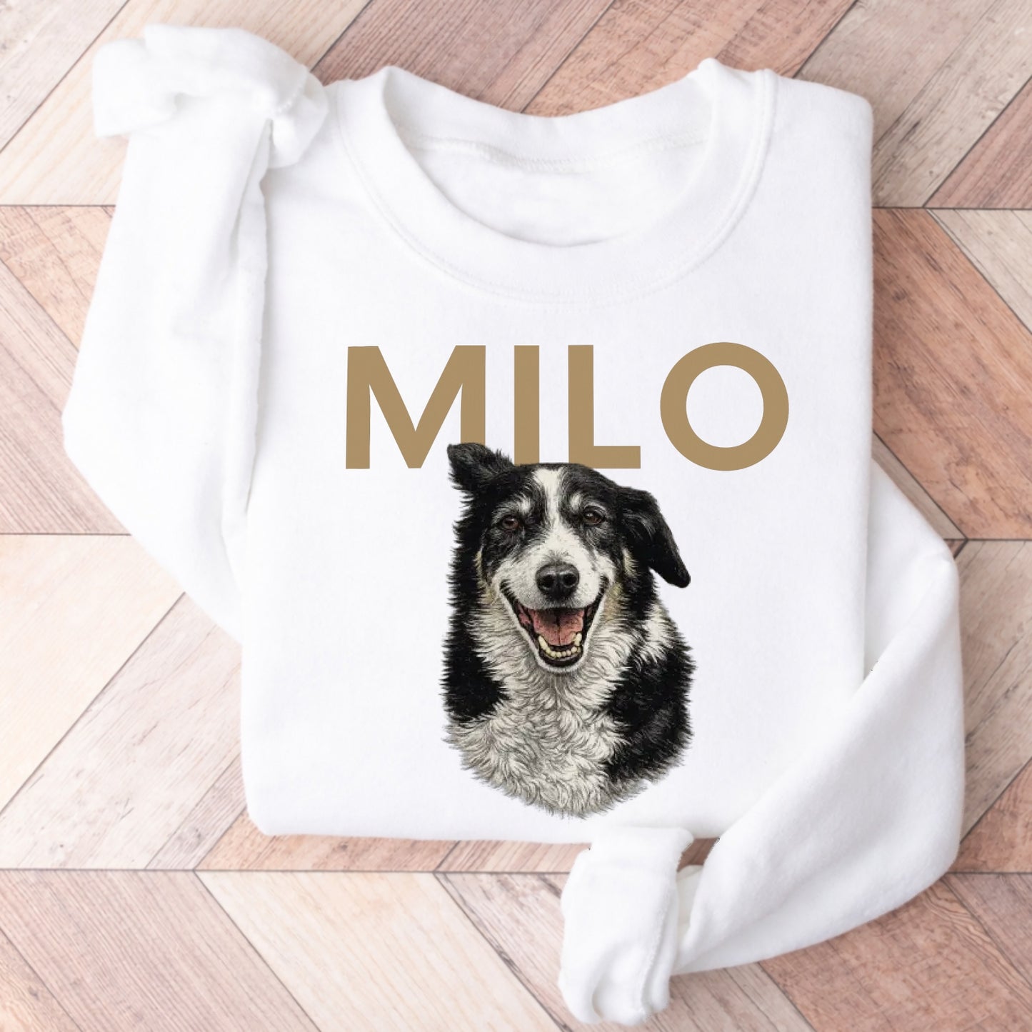Hundeportrait Sweatshirt