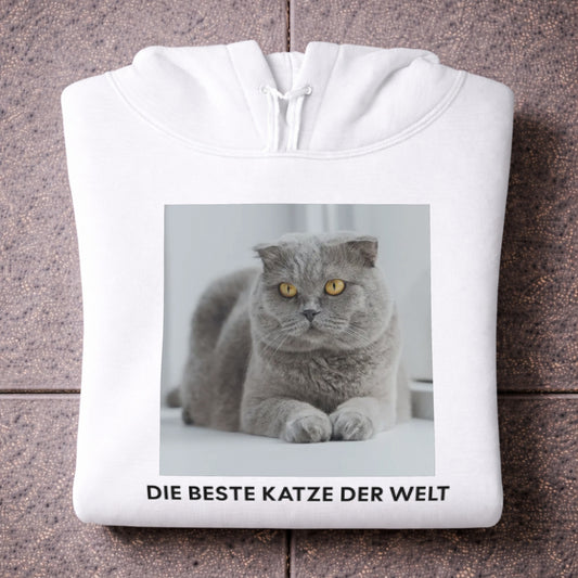 Katzenfoto Hoodie