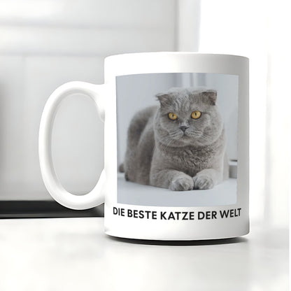 Katzenfoto Tasse