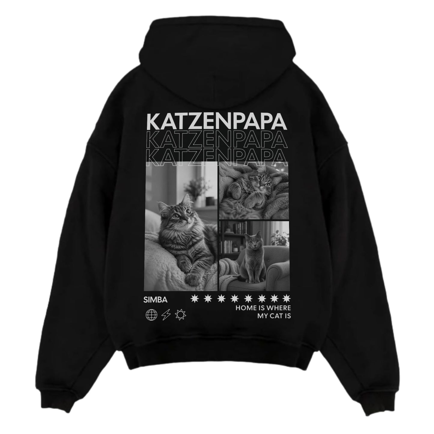 Katzenpapa Hoodie