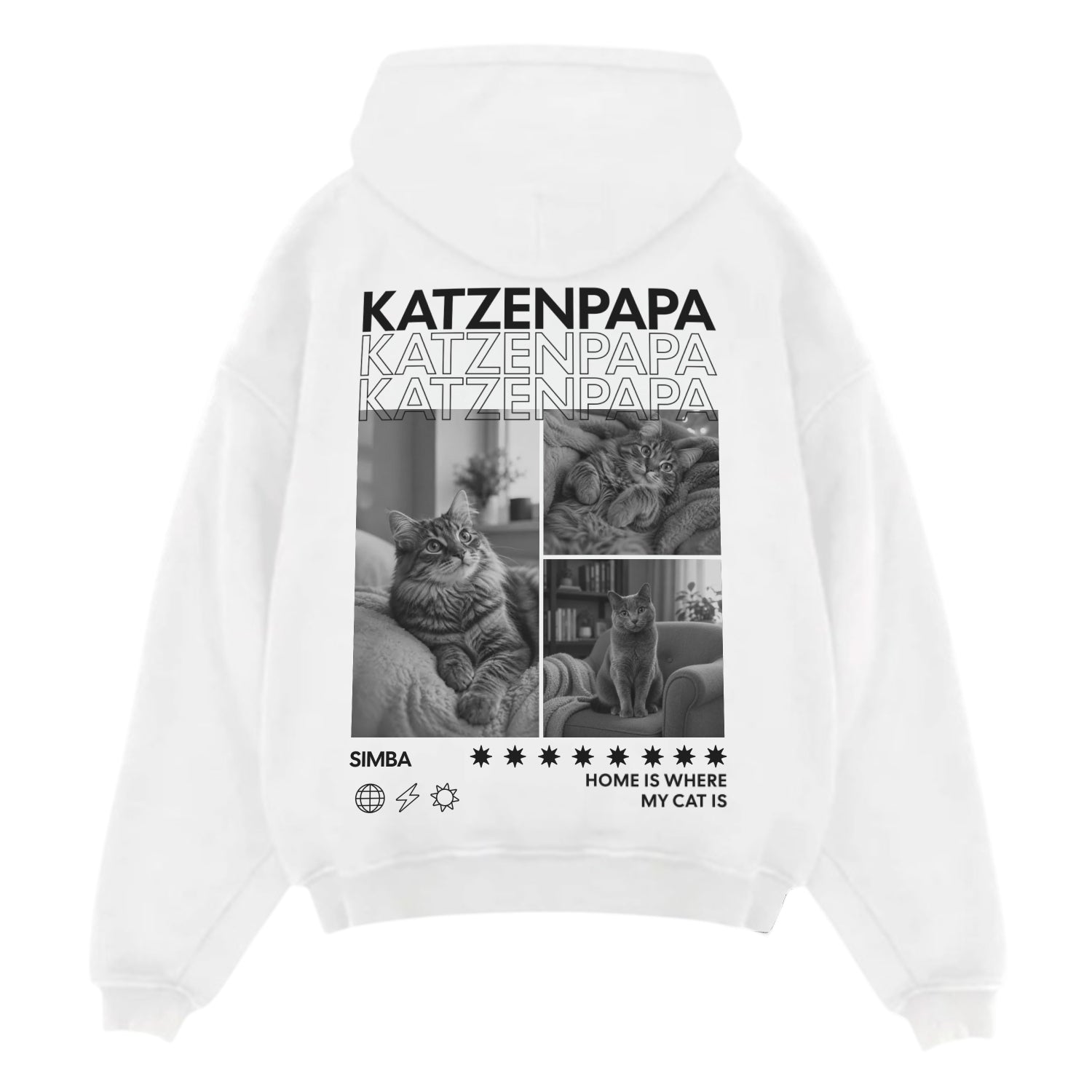 Katzenpapa Hoodie