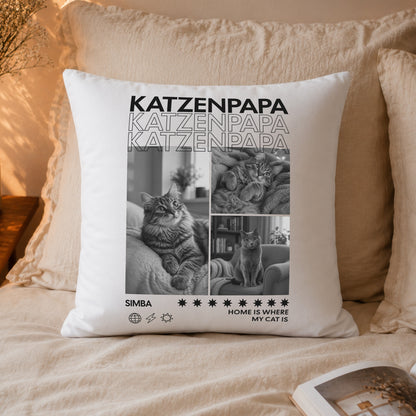 Katzenpapa Kissen