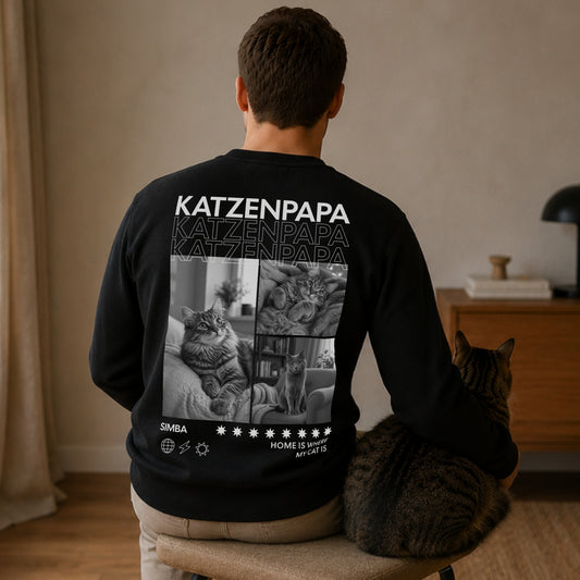 Katzenpapa Sweatshirt