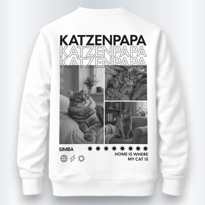 Katzenpapa Sweatshirt