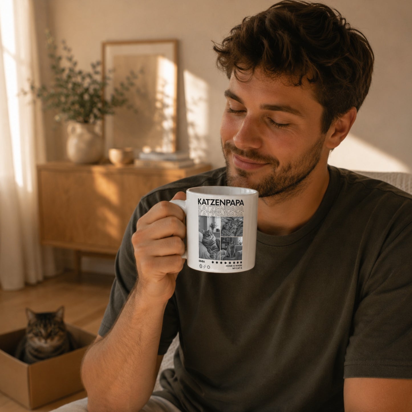Katzenpapa Tasse