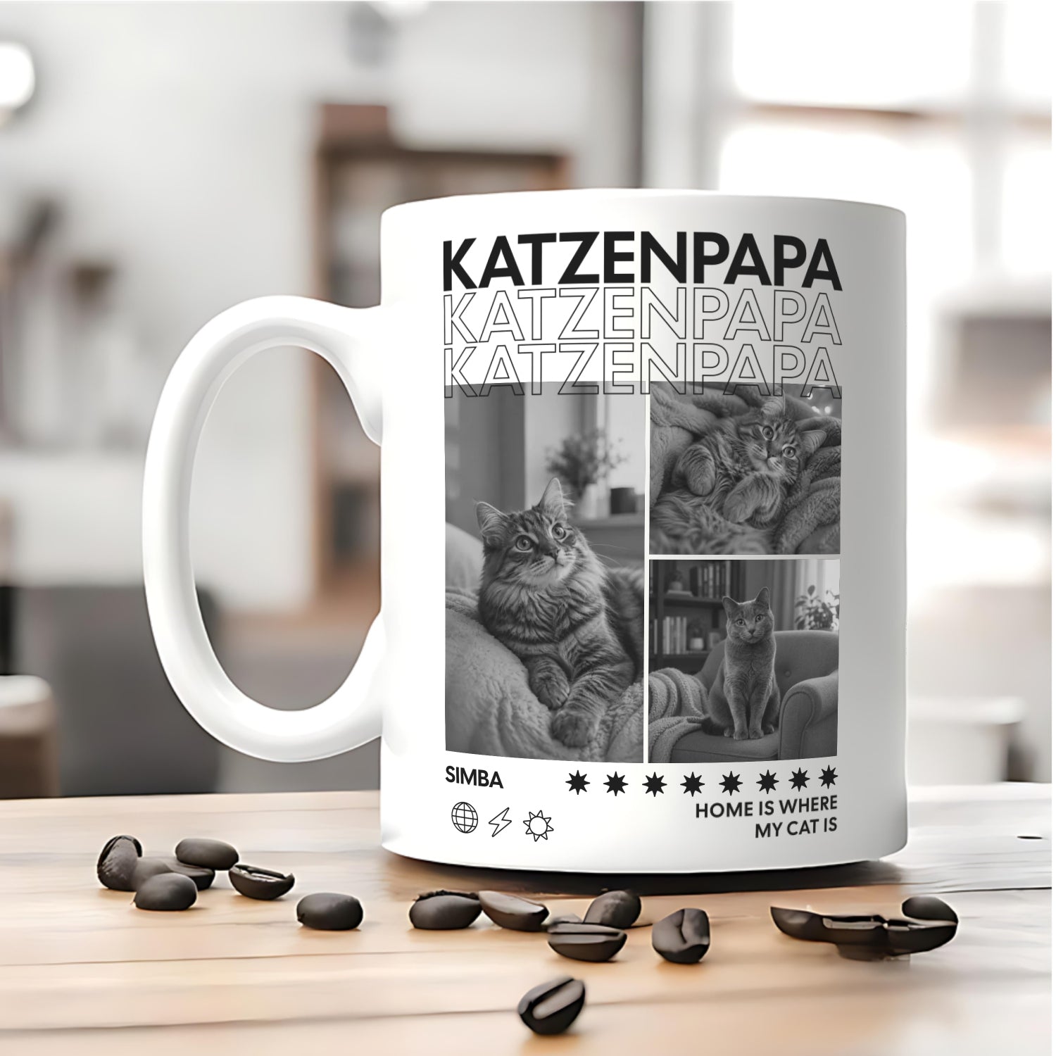 Katzenpapa Tasse
