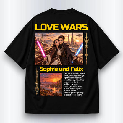 Love Wars Shirt Personalisiert
