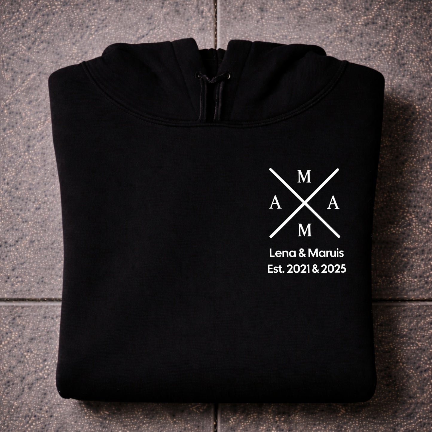 Mama mit Kindernamen Hoodie