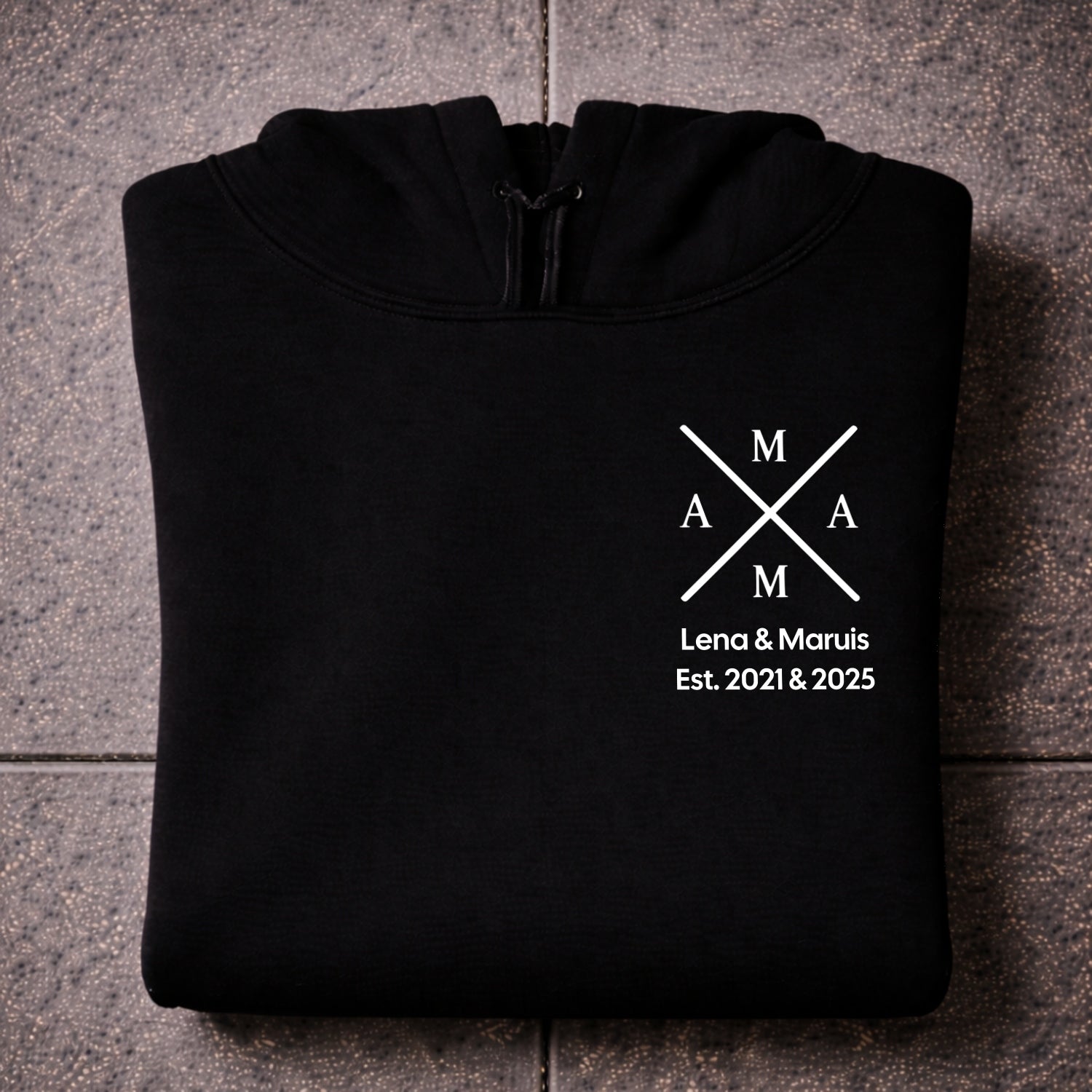 Mama mit Kindernamen Hoodie