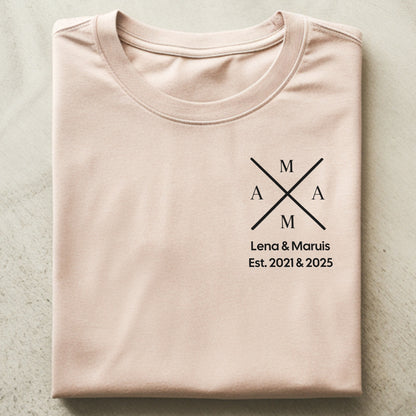 Mama mit Kindernamen Shirt Personalisiert