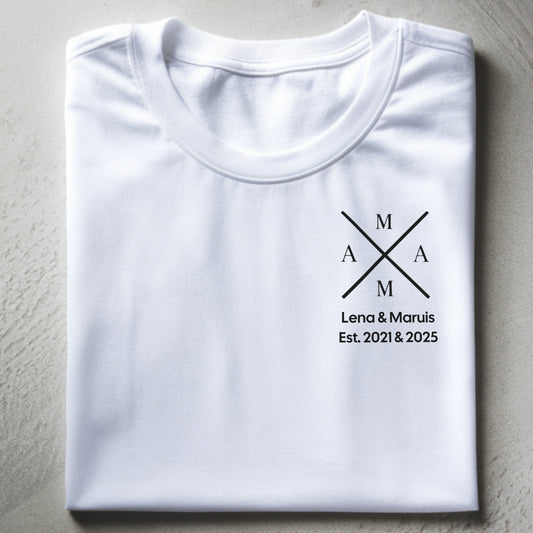 Mama mit Kindernamen Shirt Personalisiert