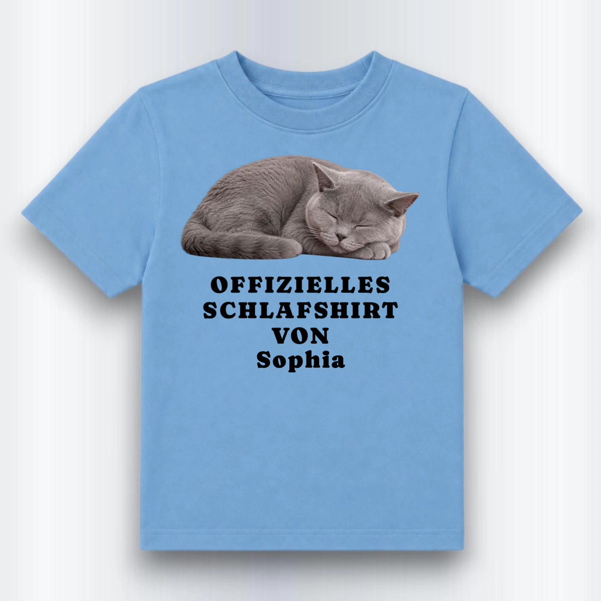 Offizielles Schlaf Kinder Shirt Personalisiert