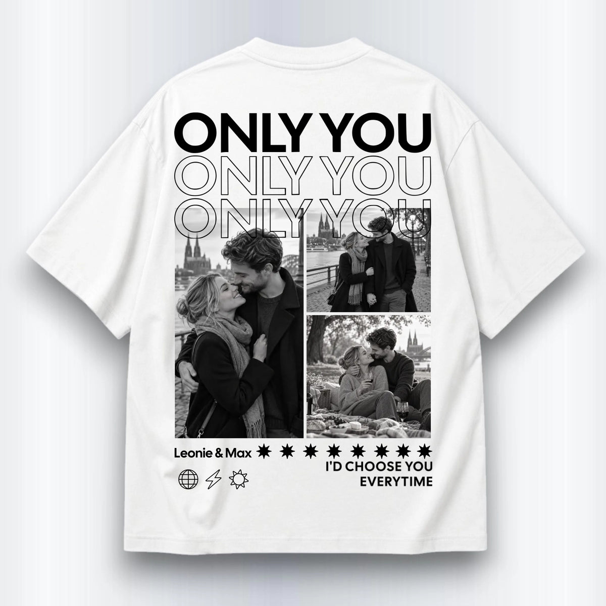 Only You Shirt Personalisiert