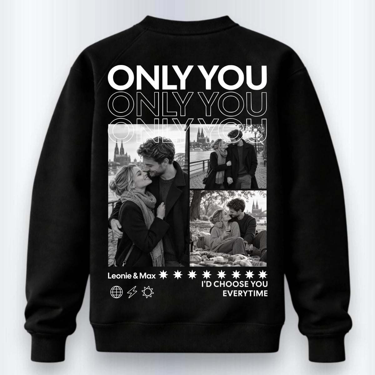 Only You Sweatshirt Personalisiert