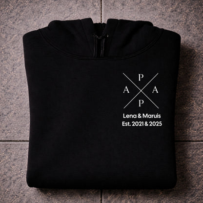 Papa Kindernamen Hoodie