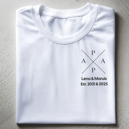 Papa Kindernamen Shirt