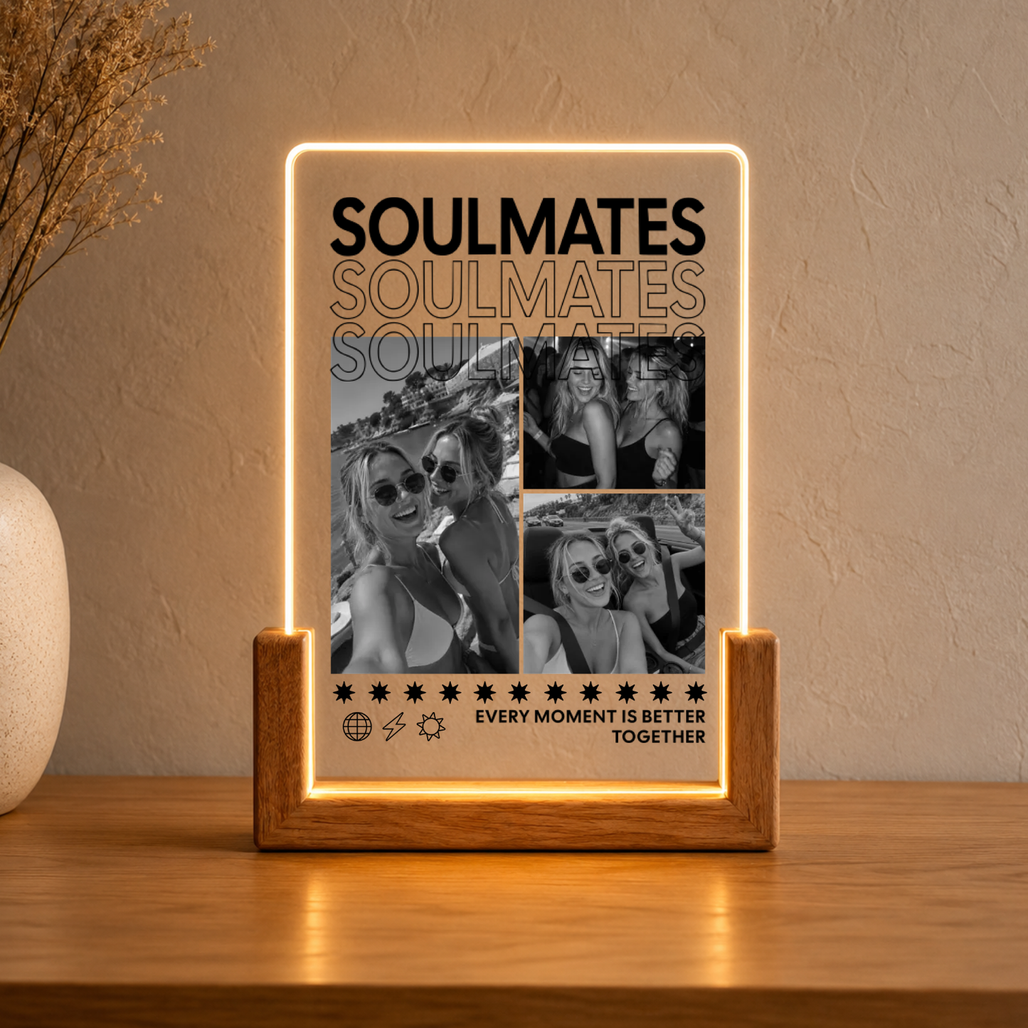Soulmates Acryl-Licht