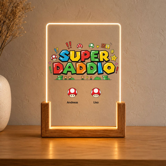 Super Daddio Acryl Licht