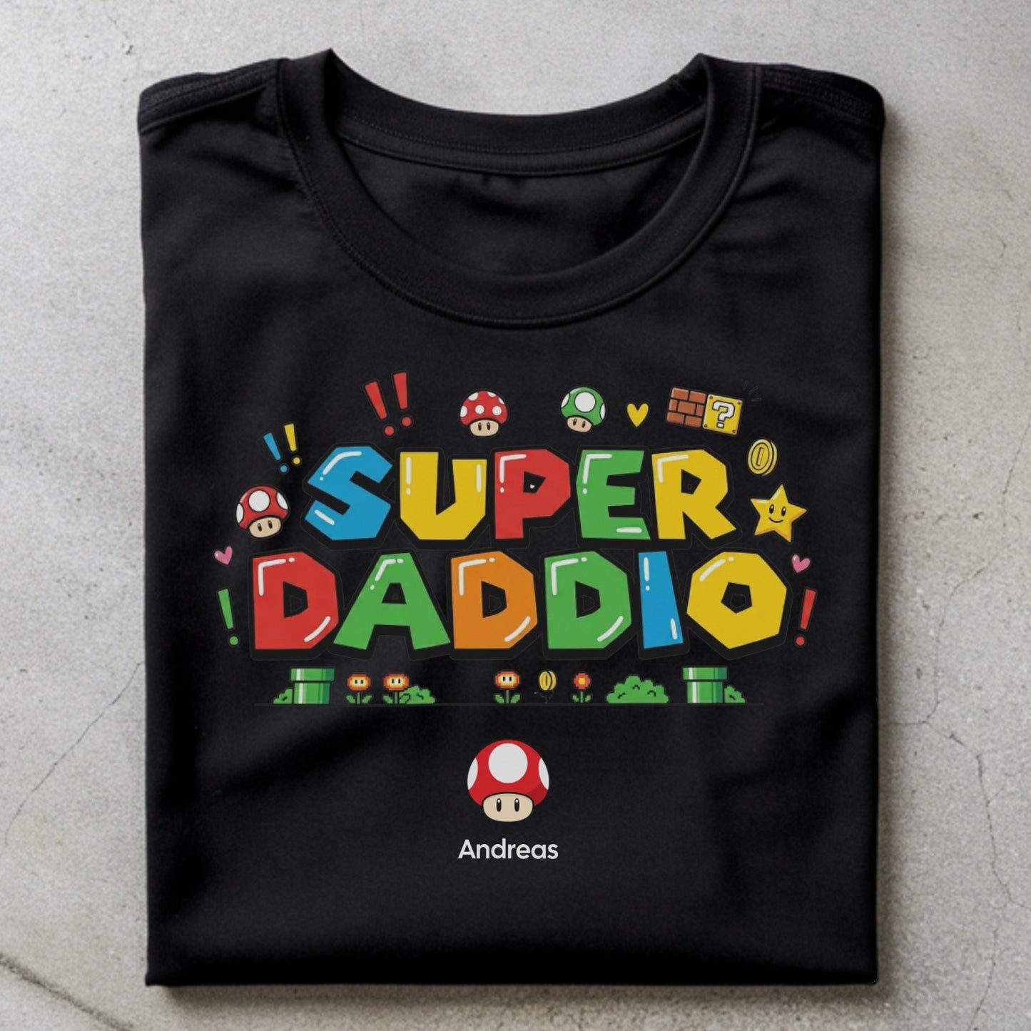 Super Daddio Shirt Personalisiert