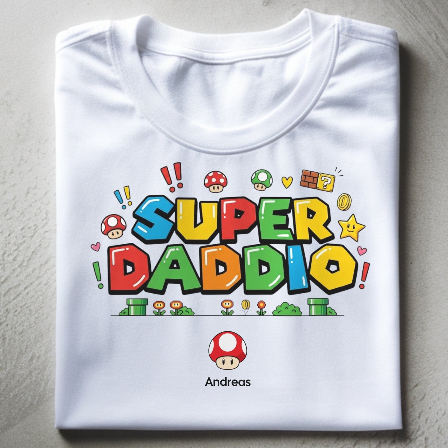 Super Daddio Shirt Personalisiert