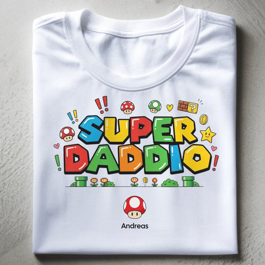 Super Daddio Shirt Personalisiert